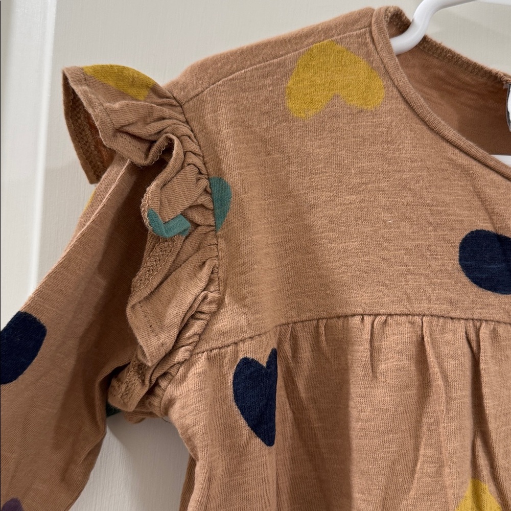 Zara Kids Brown Long Sleeve with Colorful Shapes - Picture 3 of 7